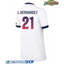 Maglie da calcio Paris Saint-Germain Lucas Hernandez #21 Seconda Maglia Femminile 2026-27 Manica Corta